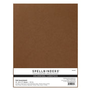Spellbinders - Fall Assortment ColorWheel Cardstock 8.5 x 11" - 10 Sheets