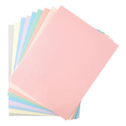 Spellbinders - Buttons & Keepsakes ColorWheel Cardstock Assortment 8.5" x 11" - 10 Sheets