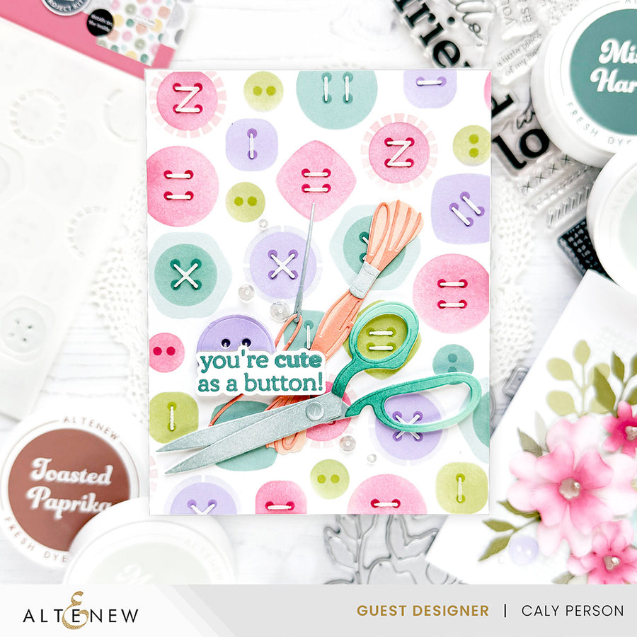 Altenew - Craft Your Life Project Kit: Stitched With Love & Add-On Die Bundle