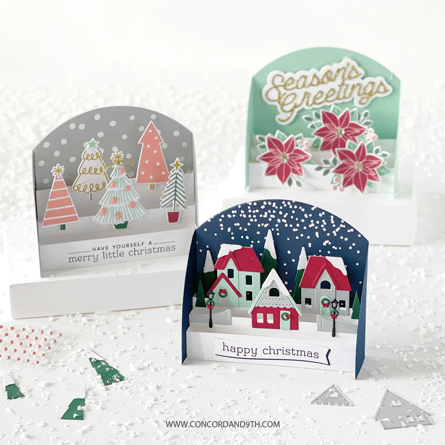 Concord & 9th - Card Stacks Base Dies