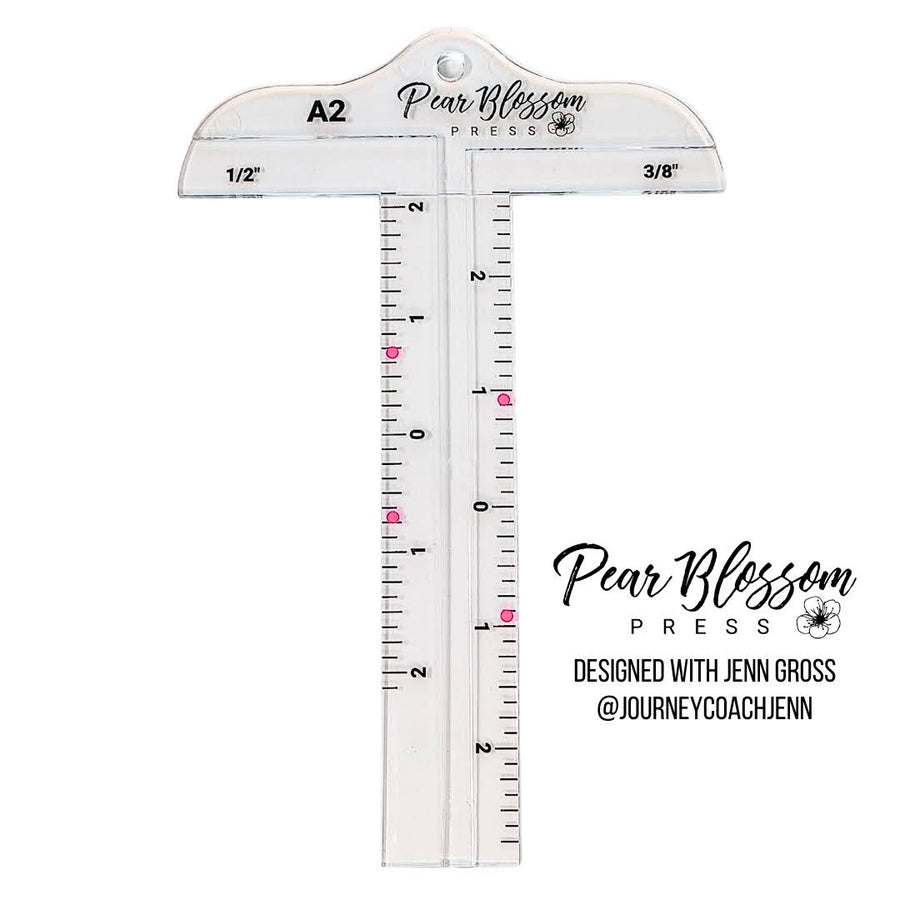 Pear Blossom Press - Cardmaker's T-square A2 (1 ruler)