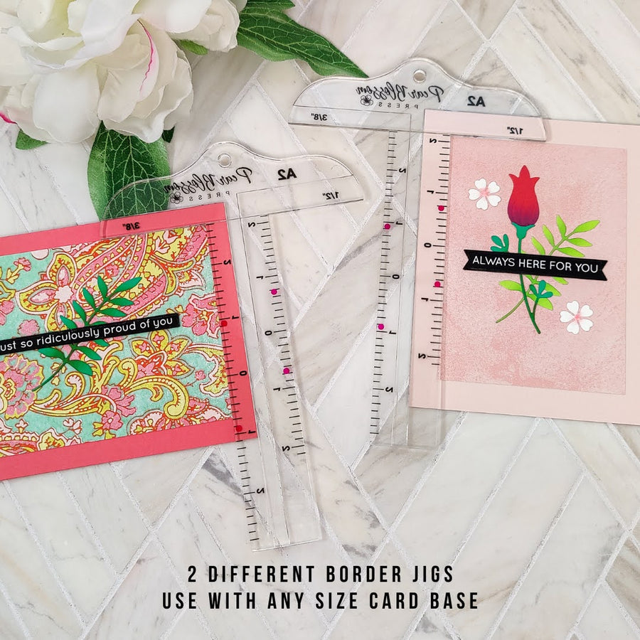 Pear Blossom Press - Cardmaker's T-square A7 (1 ruler)
