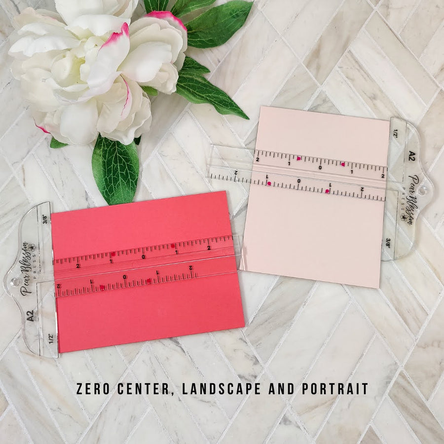 Pear Blossom Press - Cardmaker's T-square A2 (1 ruler)