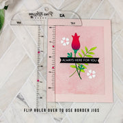 Pear Blossom Press - Cardmaker's T-square A2 (1 ruler)