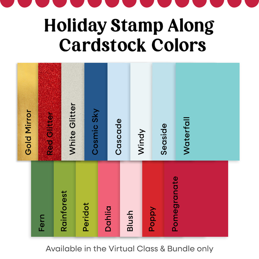 Hero Arts - Holiday Stamp Along October 2026