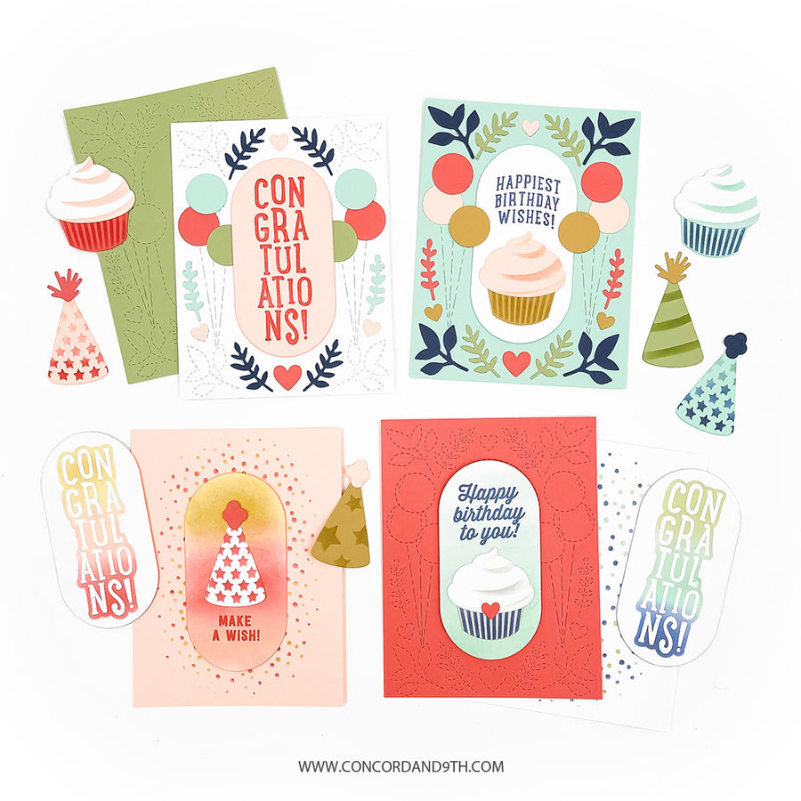 Concord & 9th - Celebrate You Stamp Set