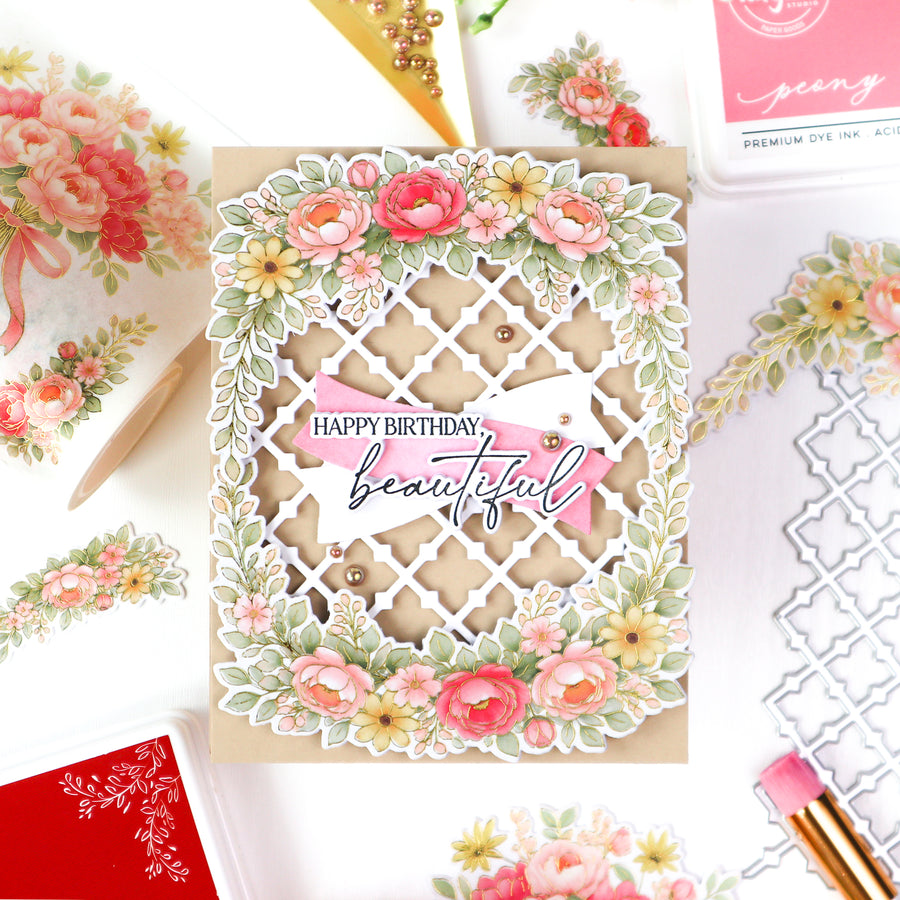 Pinkfresh Studio - Celebrate in Blooms Dies