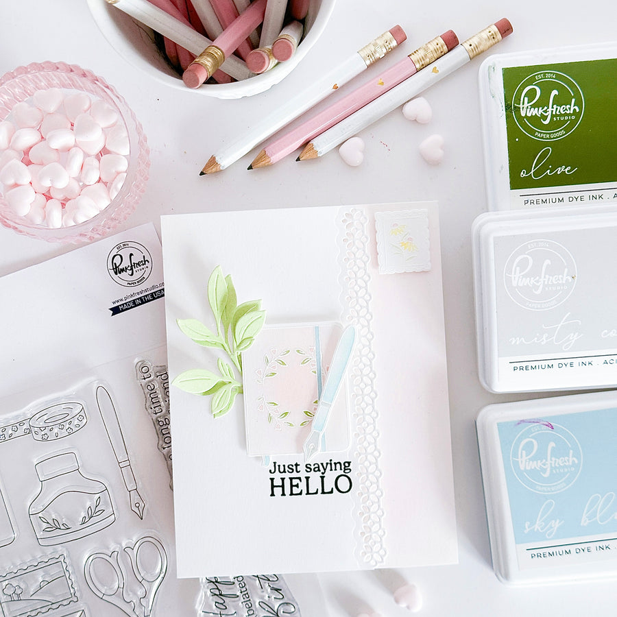 Pinkfresh Studio - Classic Correspondence Stencils