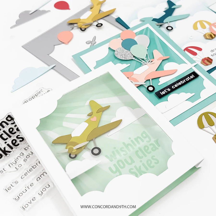 (PRE-ORDER) Concord & 9th - Clear Skies Stamp Set