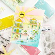 Pinkfresh Studio - Coastal Paradise Stencils