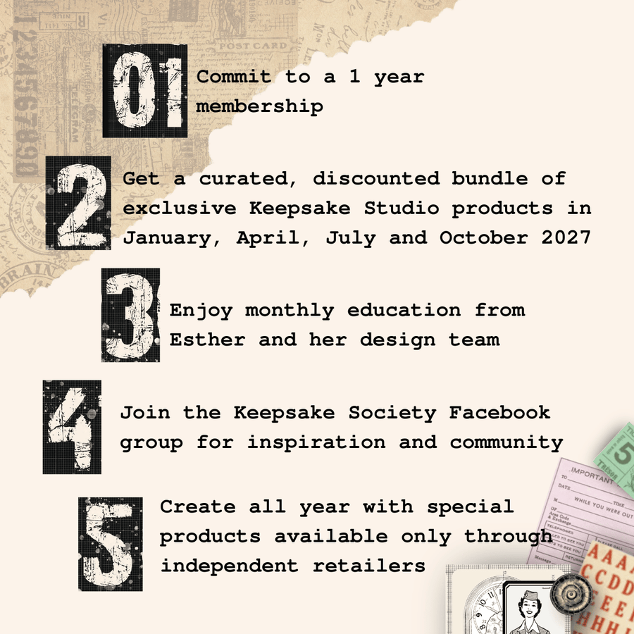 Spellbinders Keepsake Society