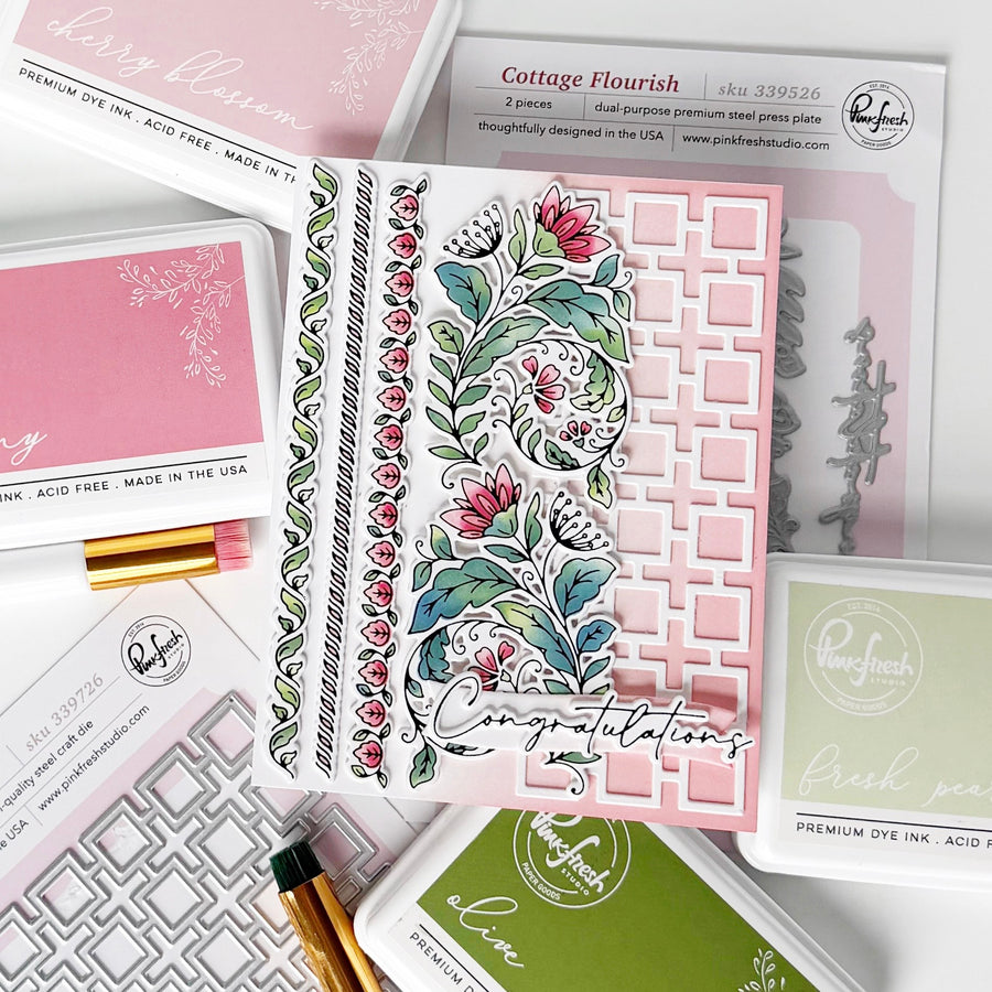 Pinkfresh Studio - Square Play Coverplate Die