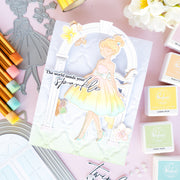 Pinkfresh Studio - Arched Elegance Stencils