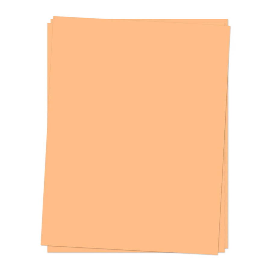 Concord & 9th - Creamsicle Cardstock 8.5" x 11"