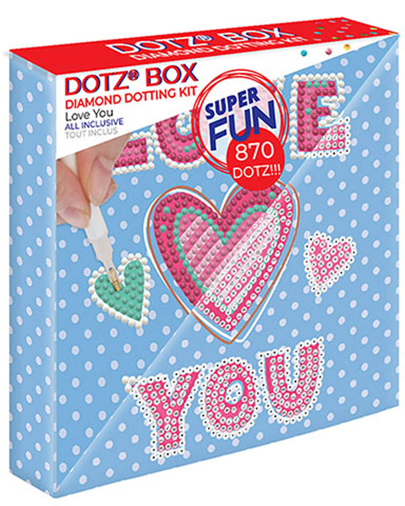 Diamond Dotz® Dotzbox - Love You (15cm x 15cm)