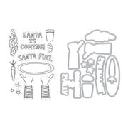 Hero Arts - Santa Fuel Stamp & Cut Set from the Yule Fuel Collection