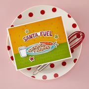 Hero Arts - Santa Fuel Stamp & Cut Set from the Yule Fuel Collection