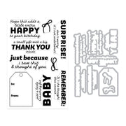 Hero Arts - Just Because Stamp & Cut Set from the Best Gift Ever Collection