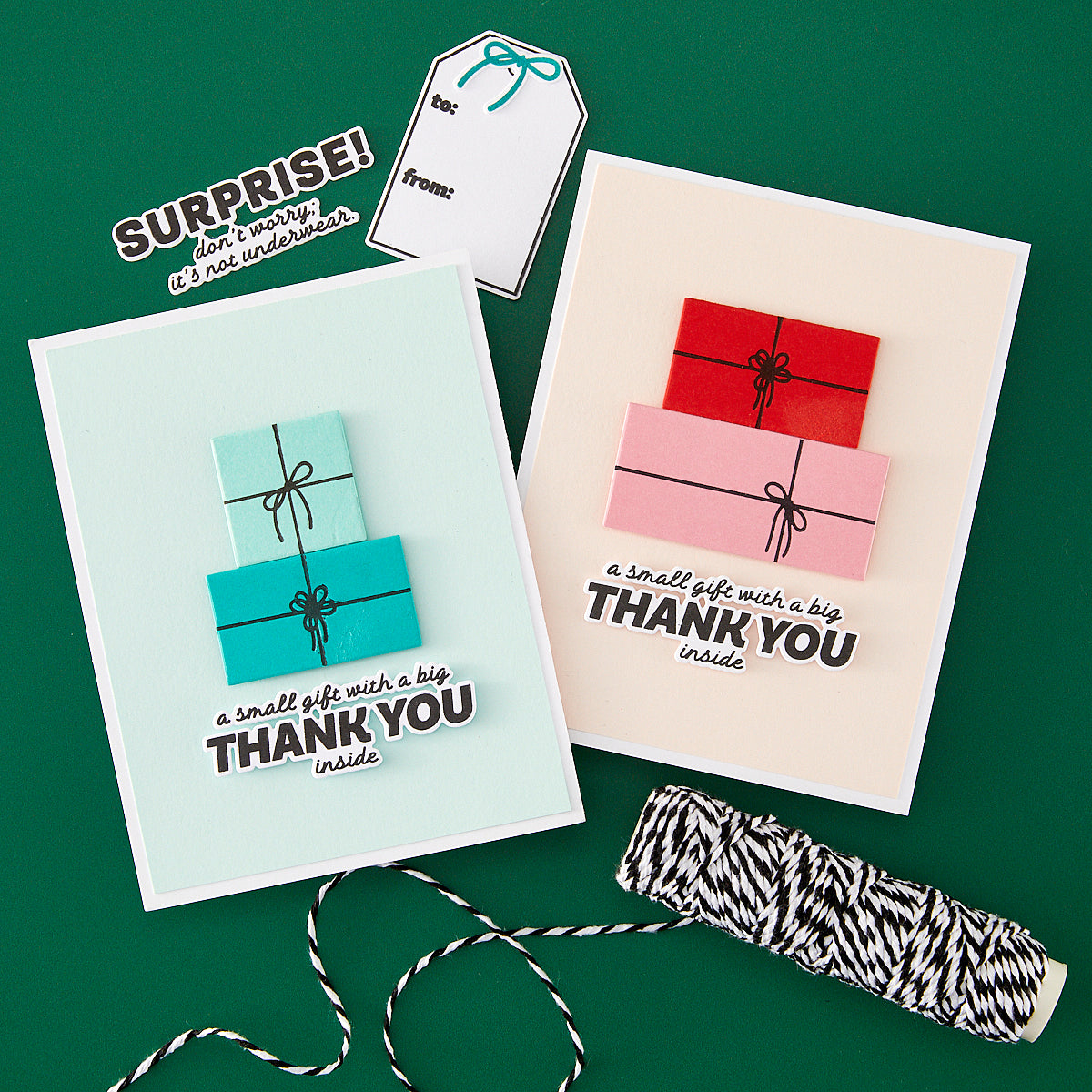 Hero Arts - Just Because Clear Stamp Set from the Best Gift Ever Collection