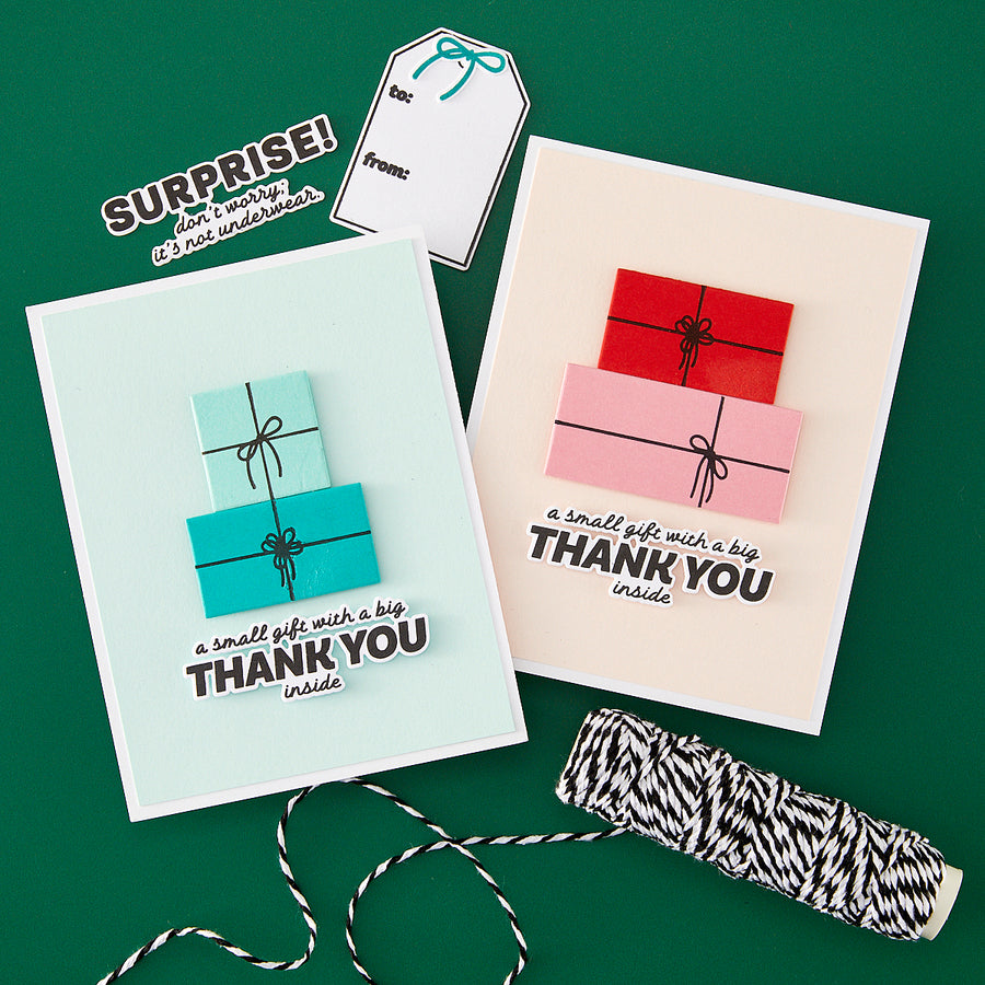 Hero Arts - Just Because Stamp & Cut Set from the Best Gift Ever Collection