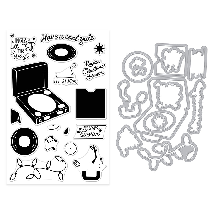 Hero Arts - Feeling Festive Stamp & Cut