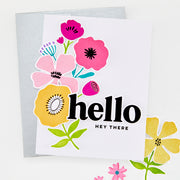 Hero Arts - Abstract Floral Stamp & Cut 