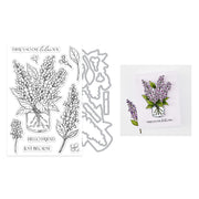 Hero Arts - No One Lilac You Stamp & Cut Set