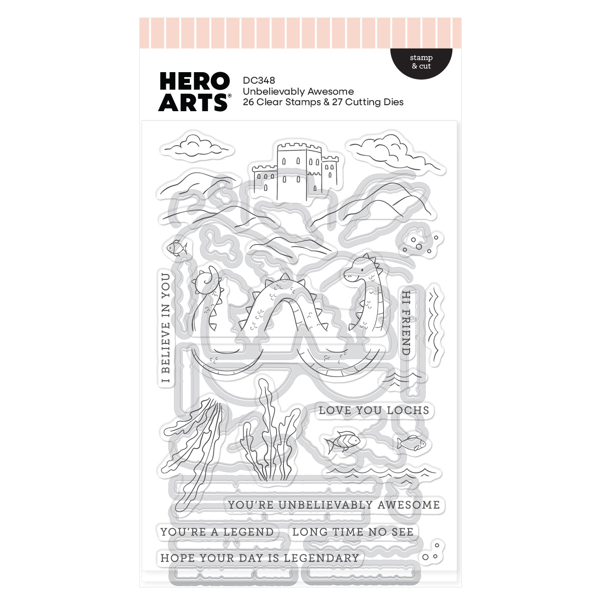 Hero Arts - Unbelievably Awesome Stamp & Cut