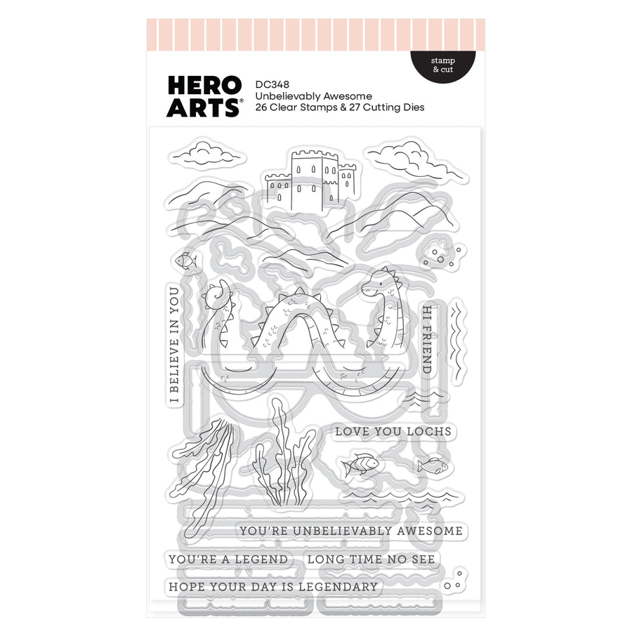 Hero Arts - Unbelievably Awesome Stamp & Cut