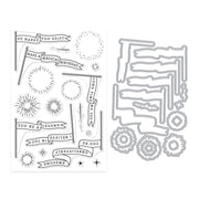 Hero Arts - Unbelievably Awesome Banners Stamp & Cut