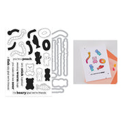 Hero Arts - Let's Stick Together Stamp & Cut by Hero Arts + Carly Tee