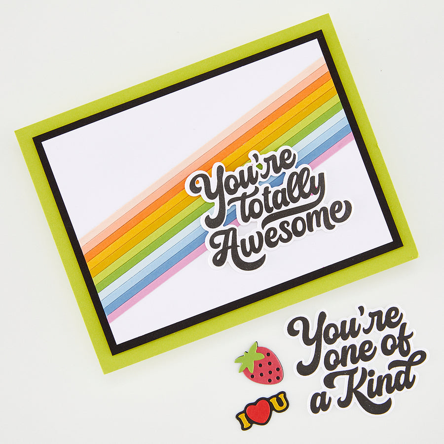 Hero Arts - Totally Awesome Stamp Set