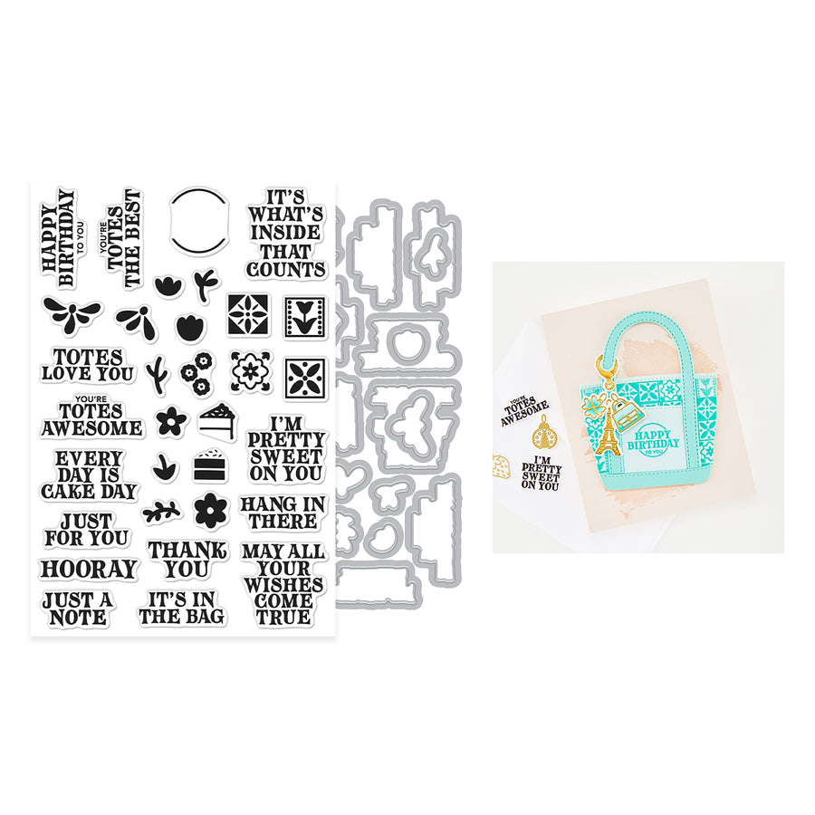 Hero Arts - Totes the Best Stamp & Cut