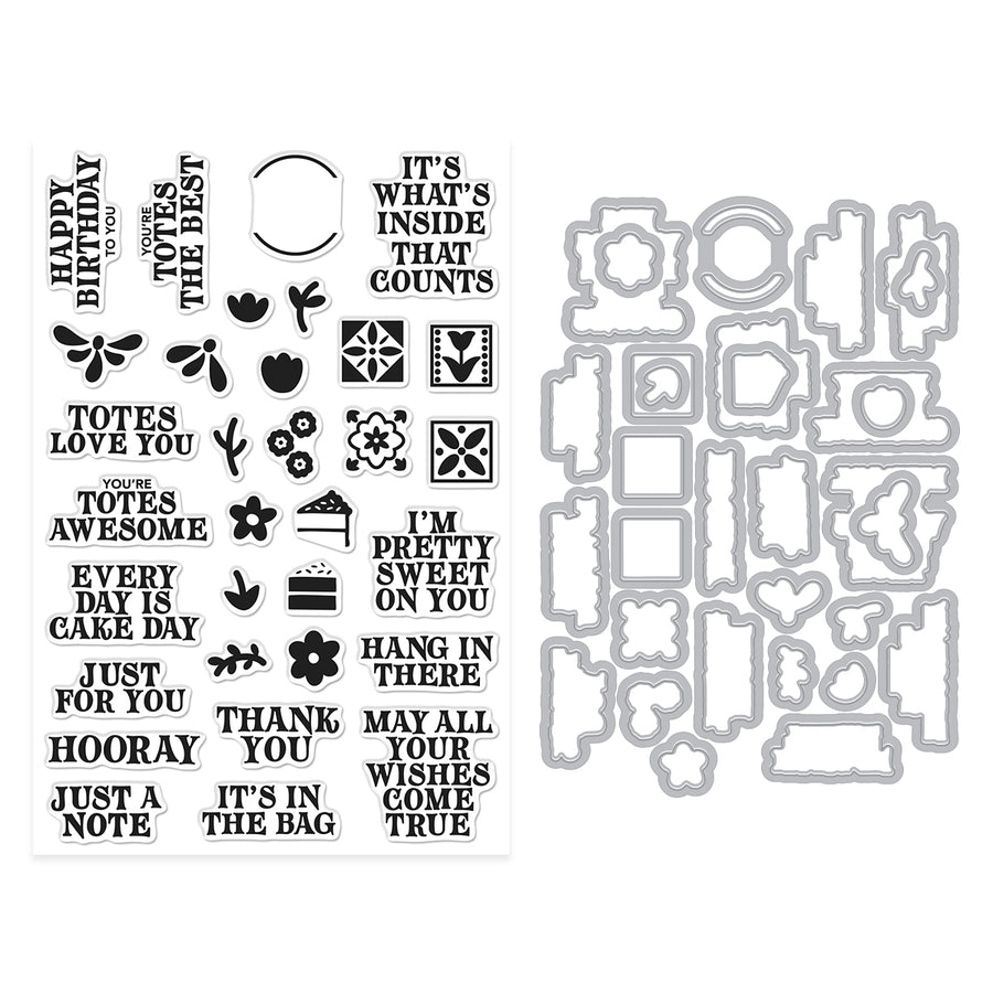 Hero Arts - Totes the Best Stamp & Cut