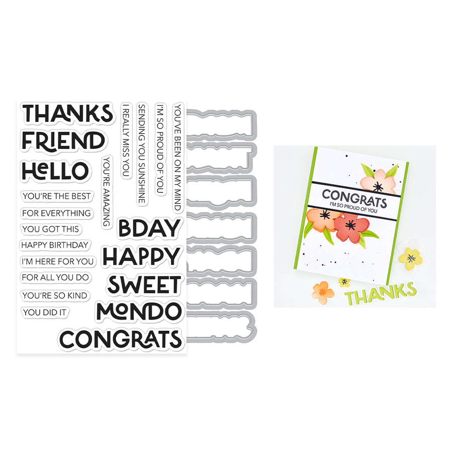 Hero Arts - Perfect Pairs Stamp & Cut