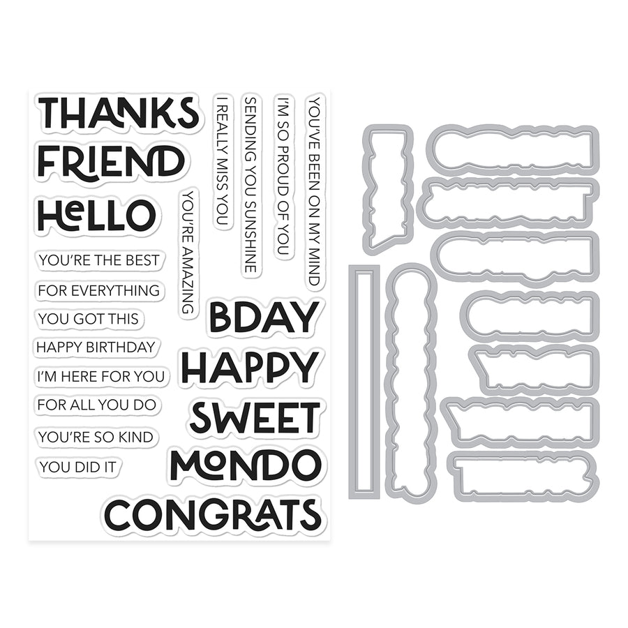 Hero Arts - Perfect Pairs Stamp & Cut