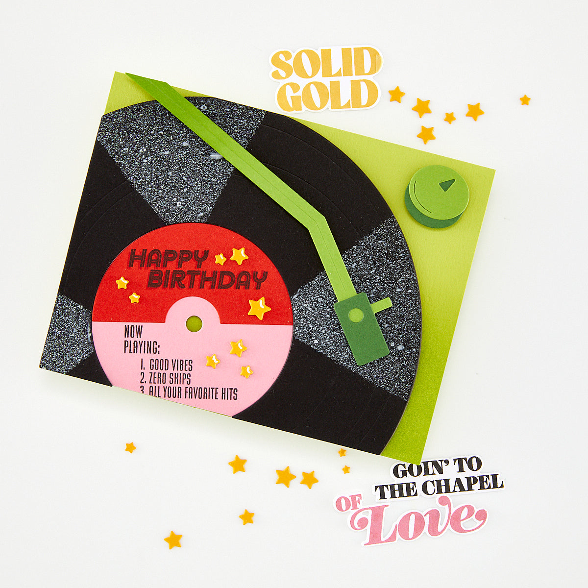 Hero Arts - Solid Gold Stamp & Cut