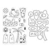 Hero Arts - Beach Boos Stamp & Cut