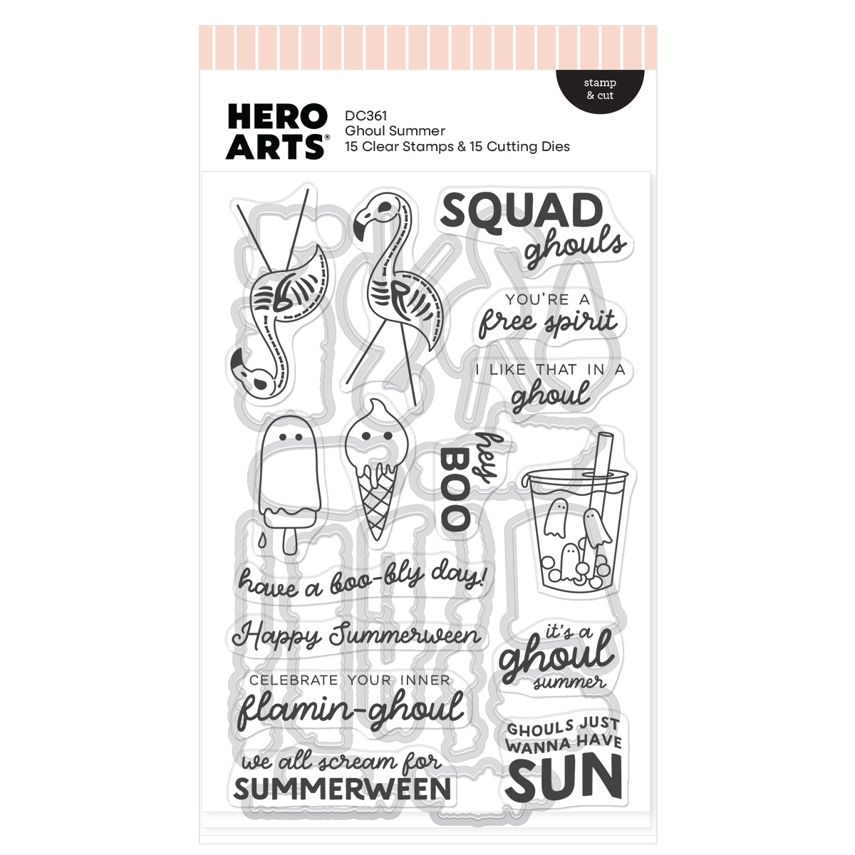 Hero Arts - Ghoul Summer Stamp & Cut