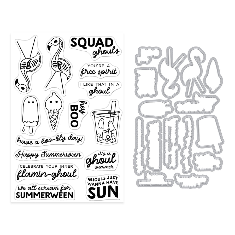 Hero Arts - Ghoul Summer Stamp & Cut