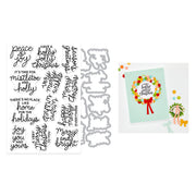 Hero Arts - Very Merry Wishes Stamp & Cut