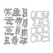 Hero Arts - Very Merry Wishes Stamp & Cut