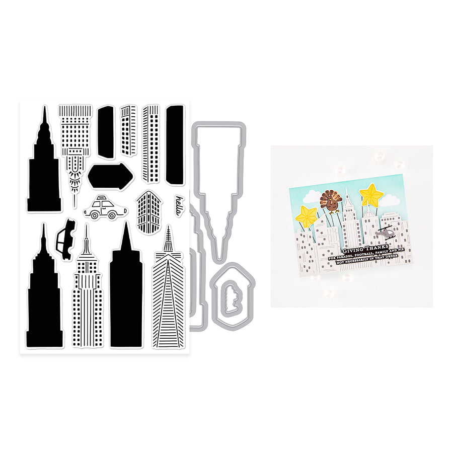 Hero Arts - In the City Stamp & Cut Set