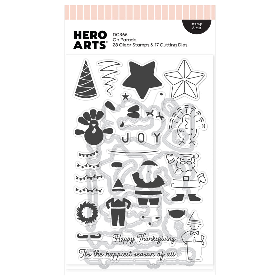 Hero Arts - On Parade Stamp & Cut