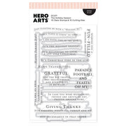 Hero Arts - The Holiday Season Stamp & Cut