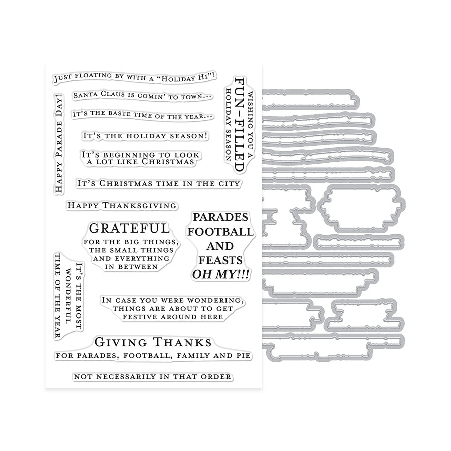 Hero Arts - The Holiday Season Stamp & Cut