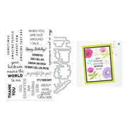 Hero Arts - Say It Inside & Out Stamp & Cut