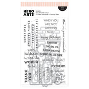 Hero Arts - Say It With Style Stamp & Cut Bundle