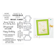 Hero Arts - Birthdays Inside & Out Stamp & Cut