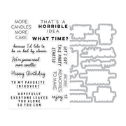 Hero Arts - Birthdays Inside & Out Stamp & Cut